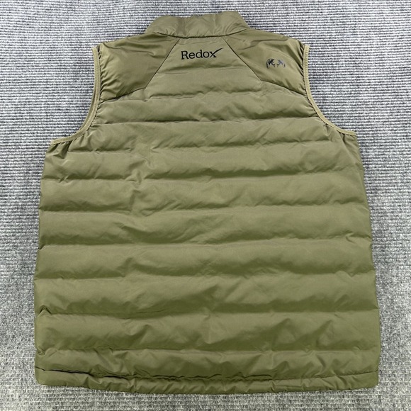 Kuiu Fiber Ball Down Tube DWR Insulated Vest Mens XL Military Green Lightweight - Picture 2 of 13